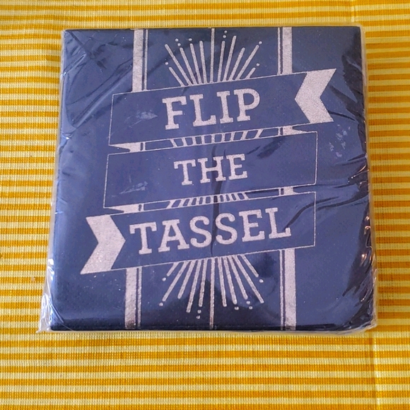 Graduation Beverage Napkins - Picture 1 of 3